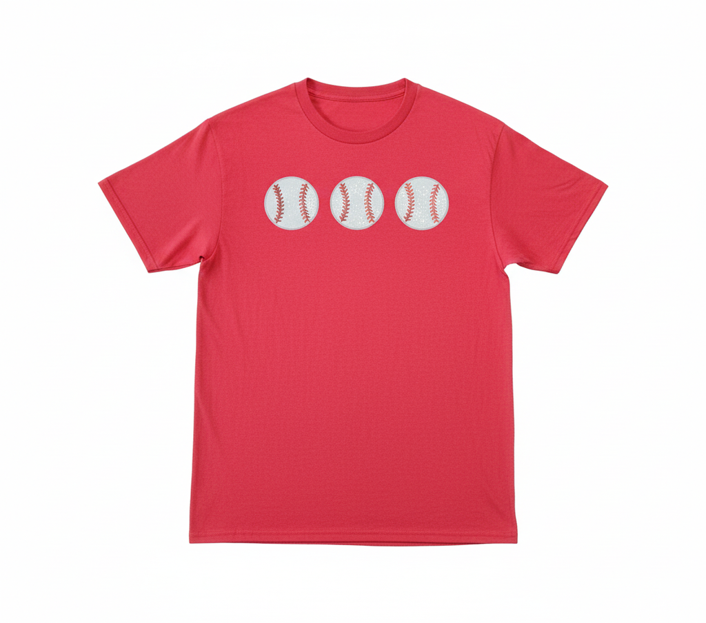 Sequin Baseball T-Shirt